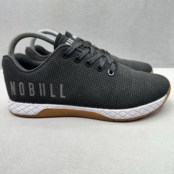 NOBULL Outwork Womens Size 7.5 Shoes Black/White Training Athletic Gym CrossFit - Picture 1 of 8